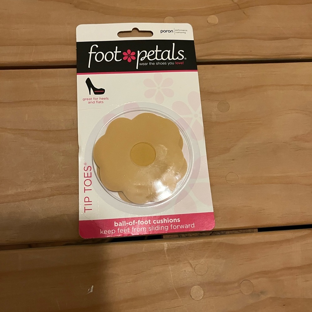 Foot Petals Tip Toes Ball-of-Foot Cushions - Tan
